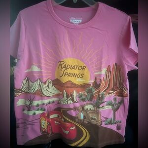 Disney Cars Pink Radiator Springs Tee